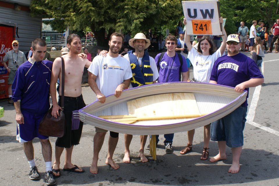 Photo of boat made using 3-D Printing