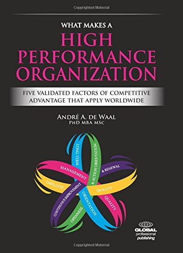 What Makes a High Performance Organization: Five Factors of Competitive Advantage that Apply Worldwide