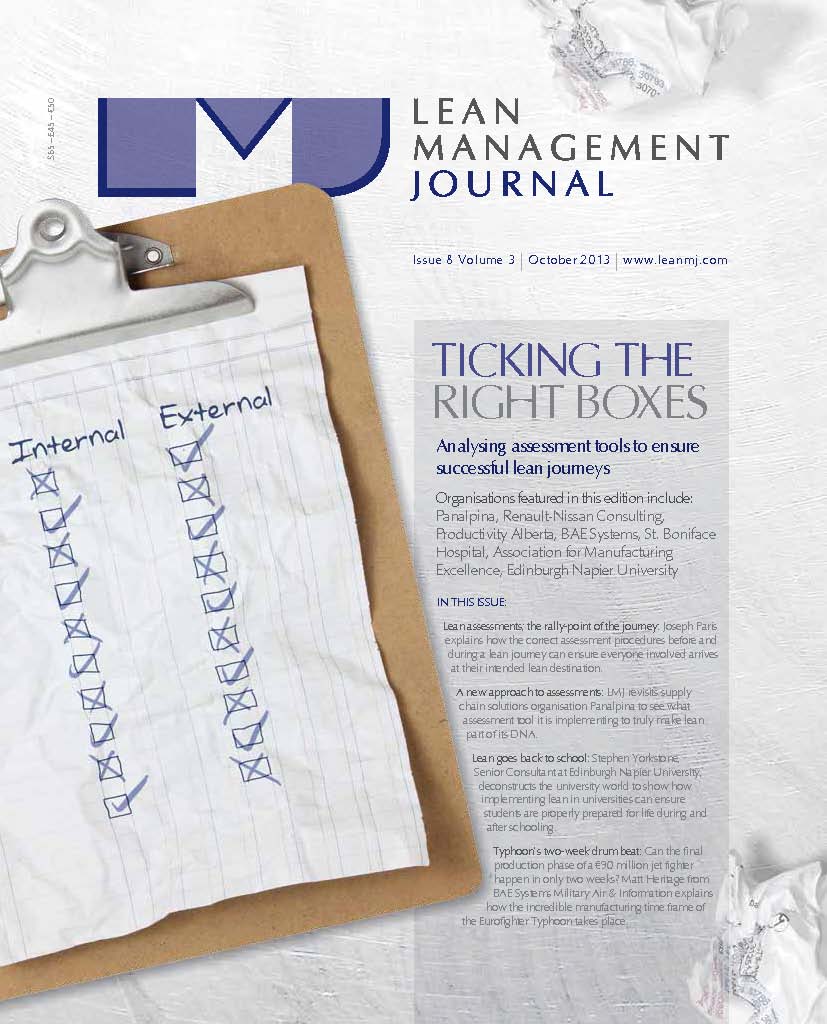 Lean Management Journal - October 2013