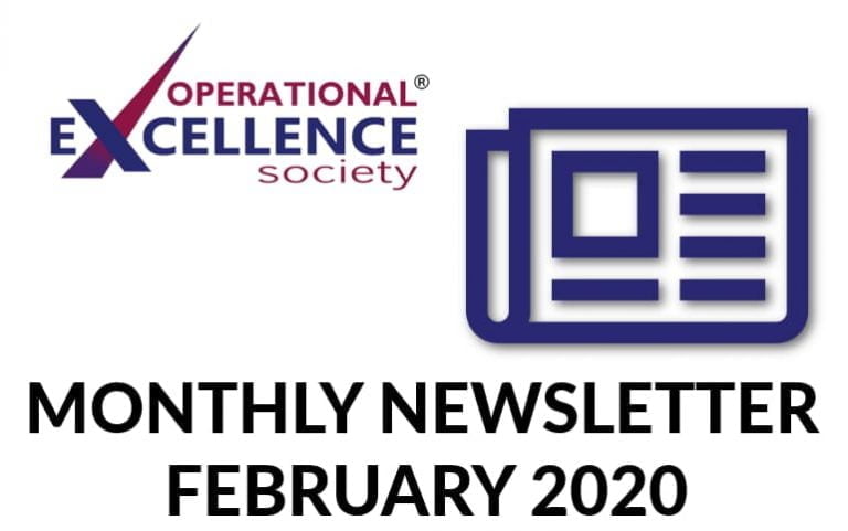 Operational Excellence by Design eNewsletter – February 2020