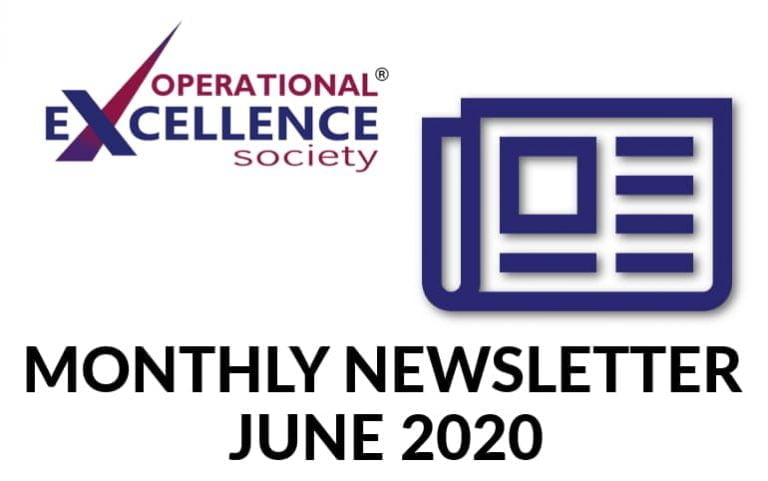 Operational Excellence by Design eNewsletter – June 2020