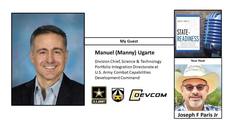 State of Readiness: Manuel Ugarte; US Army Combat Capabilities Development Command (CCDC)