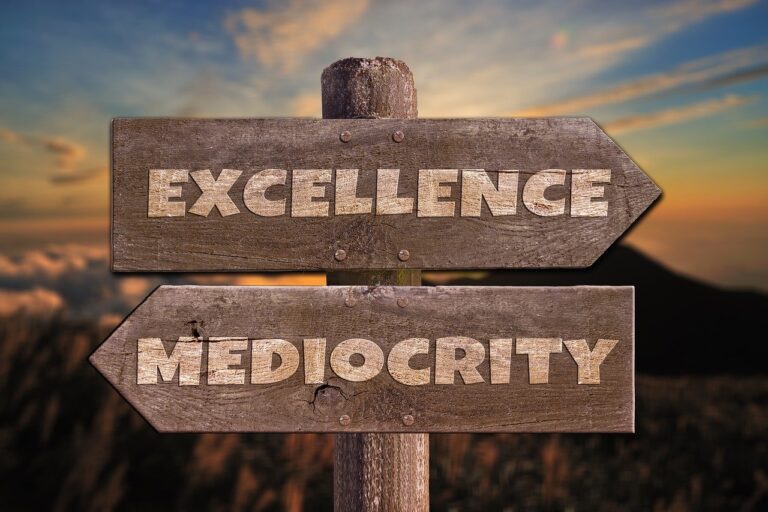 Business Mediocrity is out; now is the time for Business Excellence!