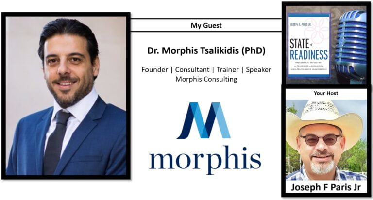 State of Readiness: Dr. Morphis Tsalikidis (PhD)